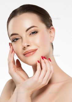 Hand Touching Face, Touching Face, Clean Skin Face, Hand Touching, Face Spa, Skin Photo, Glow Skin, Women Skin, Manicure Nails