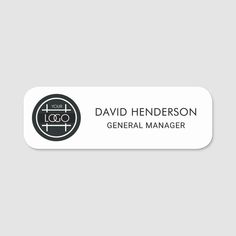 Custom Logo Employee Magnetic Or Safety Pin Name Badges