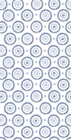 an abstract blue and white background with circular design on it's side, in the middle