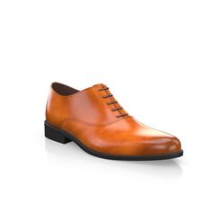 are handcrafted by individual order. Upper material is made by premium leather. Insole and lining materials - leather. Your new shoes will be handcrafted especially for you and delivered for free to your home or office in 1-2 weeks. Included option for free return and remake if the shoes do not fit.Only now all this is available at an exclusive price of $249.00.Proceed with you order now. Semi-formal Almond Toe Leather Lace-up Shoes, Leather Lace-up Closed Toe Shoes For Business, Formal Closed Toe Leather Shoes With Stitched Sole, Leather Lace-up Shoes With Pointed Toe, Almond Toe Oxfords With Stitched Sole For Galas, Bridle Leather Oxfords With Almond Toe And Leather Sole, Formal Oxfords With Stitched Sole, Cognac Leather Dress Shoes With Round Toe, Cognac Oxfords With Almond Toe And Leather Sole