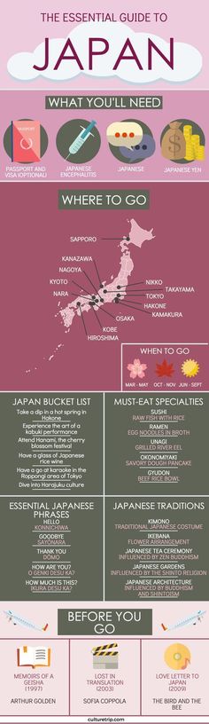 the ultimate guide to japan info sheet