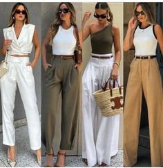 Casual Chique Stijl, Mode Hippie, Neue Outfits, Summer Work Outfits, Classy Casual Outfits, Casual Chic Outfit, Fashion Hacks Clothes