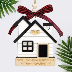 PRICES MAY VARY. Updated 3-Layer Wooden Design:Our new home ornament 2024 is designed with 3-layers and made from high-quality wood,in the shape of a eye-catching house. The pattern is printed on one side.Nontoxic,durable and not easy to fade,its exquisite craftsmanship catches the real color and texture of the ornament. House Warming Gifts New Home:Moving into a new house is to begin a new journey to create new memories with families.This funny house ornament would be a great choice if you’re l Gifts For New House, New Home Gift Ideas, New Home Ornament, Housewarming Gifts, New House, Christmas Ornament, House Warming, New Home, House Warming Gifts