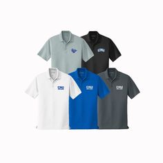 Micro mesh performance polo embroidered with choice of Christopher Newport University CNU Captain design embroidered on the left chest. Our durable, moisture-wicking Dry Zone polo--now with UV protection. An exceptional value, this breathable mesh polo also resists snags. 4.5-ounce, 100% polyester double knit pique UPF rating of 30 Tag-free label Flat knit collar 3-button placket Pearlized, dyed-to-match buttons Open hem sleeves Side vents Unisex Sizes XS-4XL Black, Graphite, Gusty Grey, Royal B Cotton Polo Shirt For Golf, Team Spirit Cotton Polo Shirt In Team Colors, Cotton Team Spirit Polo Shirt For Golf, Team Spirit Cotton Polo Shirt For Golf, Fitted Embroidered Short Sleeve Polo Shirt, Team-colored Cotton Polo Shirt With Team Spirit Style, Cotton Golf Polo Shirt, Captain Logo, Team Spirit Cotton Polo Shirt With Moisture-wicking