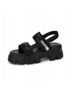 FORMEL CAMELE is a total shoe brand that captures both the essence of change and its various forms.- Trendy hybrid casual line sandals- Trend elements: heel height chunky mold and volume cushion applied- Comfortable fit, adjustable with velcro to fit your foot size- The wide bottom and voluminous upper provide a comfortable fit Trending Sandals, Black Hills, Shoe Brands, Black Sandals, Everyday Outfits, Women's Shoes Sandals, Sandals Heels, Shoes Sandals, Heel Height