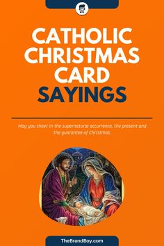 the catholic christmas card sayings