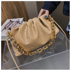 Brand Name: SWDFShape: HobosHandbags Type: Shoulder BagsTypes of bags: Shoulder Crossbody BagsOrigin: CN(Origin)Main Material: PUClosure Type: COVERHardness: SOFTStyle: FashionModel Number: 1022bLining Material: PolyesterOccasion: VersatileGender: WOMENPattern Type: Animal PrintsNumber of Handles/Straps: SingleInterior: Interior Slot PocketInterior: Interior Zipper PocketInterior: Interior CompartmentItem Type: HandbagsLarge Capacity: Magazine / Phone / CosmeSource Category: Magazine / Phone / C Thick Gold Chain, Backpack Clothes, Cloud Bag, Quality Handbags, Crocodile Leather, Designer Crossbody Bags, Vintage Casual, Types Of Bag, Womens Purses