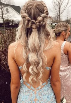 School Dance Hairstyles, Semi Formal Hairstyles, Prom Hair Medium, Prom Hairstyles For Short Hair