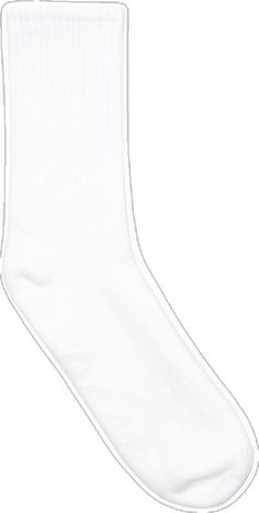 Wholesale Clothing, Crew Socks, Polyester Spandex, Mens Accessories, Socks, Spandex, White, Clothes