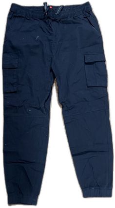 Blue Full-length Cargo Pants With Multiple Pockets, Blue Full Length Cargo Pants With Multiple Pockets, Blue Streetwear Pants With Multiple Pockets, Blue Cotton Cargo Style Pants, Casual Blue Work Pants With Hip Pockets, Blue Full-length Cargo Pants With Side Pockets, Blue Cotton Cargo Pants With Pockets, Blue Cotton Utility Pants, Full Length Blue Cargo Pants With Side Pockets