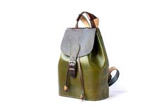 (Green leather backpack for women, green bag, women's green backpack,womens leather backpack) Make yourself more stylish with a handy,lightweight and stylish leather backpack. Genuine leather,100% handmade, carefully sewn green leather backpack! The Leather Backpack is quite light and has the capacity to easily carry what you put in a handbag. Its unique accessories, easy to open and close magnetic gripper,also the handle above provides you to carry on your hand. This green leather backpack is w Green Leather Backpack With Adjustable Strap For Travel, Green Leather Travel Backpack With Adjustable Strap, Casual Green Leather Standard Backpack, Green Leather Travel Backpack, Green Leather Backpack With Adjustable Strap, Green Casual Leather Backpack With Adjustable Strap, Casual Green Leather Backpack With Adjustable Strap, Casual Green Leather Satchel Backpack, Green Leather Rectangular Backpack