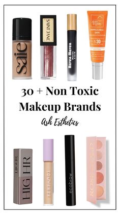 This list of 30+ non toxic makeup brands is insanely helpful! I'm so glad I found it and I've been sharing it will everyone I know lol