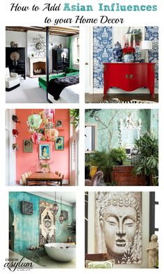 How to Add Asian Influences to your Home Decor - Design Asylum Blog | by Kellie Smith Asian Decor Diy, Asian Decor Living Room, Asian Living Room, Asian Home Decor