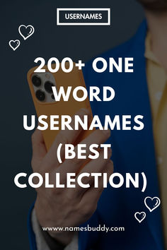 One Word Usernames Cool Username Ideas, Unique Usernames, One Word, Keep It Simple, How To Memorize Things, Social Media, Media