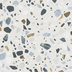 Shore White and Blue Terrazzo Porcelain Sample Gray Terrazzo Texture, Blue Terrazzo, Terrazzo Texture, White Porcelain Tile, White Terrazzo, Beaumont Tiles, Terrazzo Tile, Terrazzo Tiles, Tile Showroom