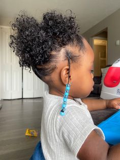 Afrobaby Hair Styles, Cute Little Mixed Girl Hair Styles, One Year Old Black Baby Girl Hairstyles, 4c Toddler Hairstyles, Toddler Hairstyles Girl Curly Mixed Hair, Babygirl Hairstyle