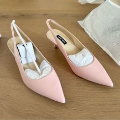 Brand New In Original Box Nine West Nataly Slingback Pumps Size 7 In Blush Pink Low Heel Slingback Pumps For Evening, Feminine Pink Ankle Strap Slingback Pumps, Pink Slingback Pumps With Round Toe And Heel Strap, Pink Slingback Pumps For Summer, Chic Pink Slingback Pumps With Round Toe, Pink Open Toe Slingback Pumps For Spring, Chic Pink Round Toe Slingback Pumps, Beige Feminine Slingback Pumps For Spring, Pink Slingback Sandals With Heel Strap For Spring