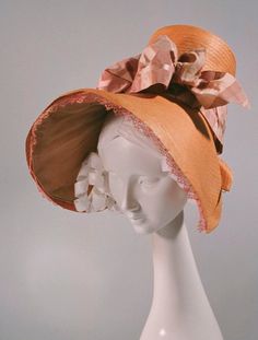 1830s Hats, 1830 Fashion, 1820 Dress, Romanticism Fashion, Early 19th Century Fashion, 17th Century Clothing, 1830s Fashion