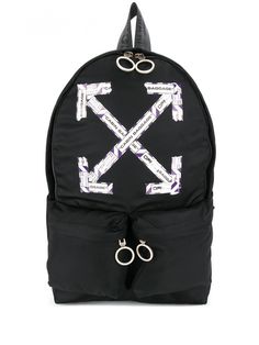 OFF-WHITE-<Tag 10138>-BACKPACK. #off-white #<Tag 10138> White Backpack, Black Friday Promotions, Herschel Heritage Backpack, Black Backpack, Luxury Boutique, Sale Design, Fashion Backpack, Lockers, Top Handle