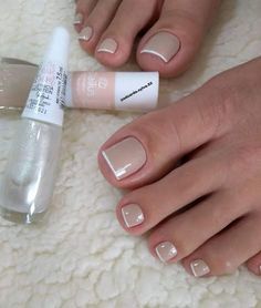 French Manicures, Neutral Nails, Toe Nail Art, Healthy Nails, Classy Nails