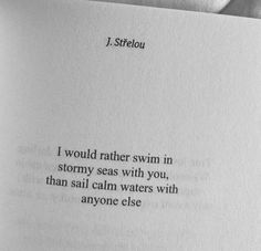 an open book with the words j strettou quote on it's page