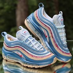 Shoes Are In Excellent Condition. Does Not Come With Box. 100% Authentic Guarantee. We Are The Creators Of All Images Presented In The Listing. Images In Listing, Show The ‘Exact Condition’ Of The Item. Nike Air Max 97 Wild West Custom Size 4y Bv6374-200 Nike Airmax 97, Airmax 95, Top Pic, Red Paisley, Curvy Girl Outfits, Nike Air Max 97, Sneakers Men Fashion, Wild West, Men Fashion