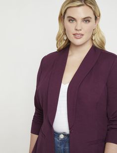 Plus Size Business Attire, Soft Tailoring, Coat Women Fashion, Girl Dress Patterns, Plus Size Coats, Plus Size Fashion For Women, Blazer Fashion, Blazers For Women, Plus Size Clothing