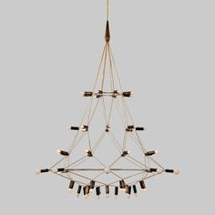 Stellar56 CEILING & PENDANT LAMPS Townsend Design Classic Chandeliers, String Theory, Bronze Chandelier, Rustic Chandelier, Gus Modern, Culver City, Chandelier Style, Modern Fan, Rye