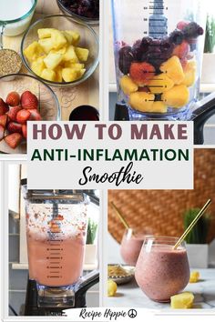 how to make an anti - inflamation smoothie