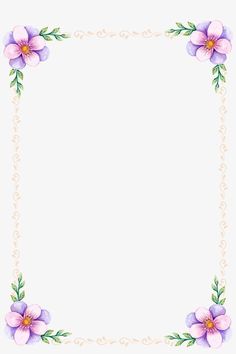 an ornate frame with pink flowers and green leaves on the edges, in pastel colors