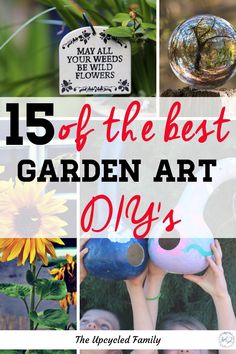 the best garden art diys for kids