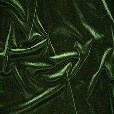 Olive Green Stretch Velvet Spandex Fabric - Fashion Fabrics Los Angeles Velvet Drapes, Velvet Clothes, Olive Green Dresses, Muslin Fabric, Dress Costume, Stretch Velvet, Felt Fabric, Green Aesthetic, Costume Dress