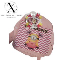 Made from 600D oxford material, an exceptionally durable and waterproof polyester material, these backpacks come with a front panel ready to decorate with a child’s name, photo, design, or to show school spirit. Perfect for school, day-care, or traveling. Customize to your preference. White area is available to to add any image you would like. School Backpack For Back To School, Red Backpack For School Events, Red Backpack For School Events At Year End, Red Backpack For End Of School Year Events, Red Backpack For End-of-school-year Events, Pink Backpack For School Events, Red Standard Backpack For School Events, Back To School Spirit Backpack, Customizable Pink Backpack For Students