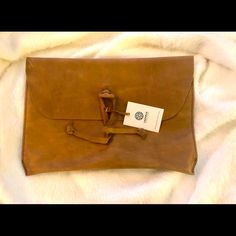 Absolutely Gorgeous Leather! Color: Stone 13” It’s Called A Laptop Sleeve But Can Also Be Used For A Larger Clutch, Bag, Etc Made In Honduras Brown Leather-lined Pouch Clutch, Trapeze Bag, Louis Vuitton Papillon, Bride Tote Bag, Gucci Crossbody Bag, M Monogram, Bride Tote, Calvin Klein Bag, Handmade Leather Bag