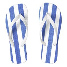 blue watercolor stripe on white flip flops White Flip Flops, Create Your Own Invitations, Blue Watercolor, Wedding Color Schemes, Creative Space, Beach Life, Summer Shoes, Custom Accessories, Wedding Colors