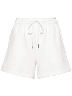 Fashion Shorts, Plain Shorts, Shorts Cotton, Airport Fashion, Shorts White, Airport Style, Drawstring Waistband, Mock Up, Cotton Shorts