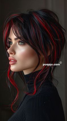 Hair Couler, Pin Up Princess, Black Hair Types, Messy Pixie Haircut, Mod Hair, Strawberry Blonde Hair Color