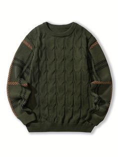 Details:NonePatterned:PlaidSheer:NoFabric:Slight StretchCollar Style:Crew NeckSeasons:All-seasonCare Instructions:Machine wash, do not dry cleanStyle:CasualMaterial:PolyesterComposition:100% PolyesterWeaving Method:Knit FabricItem ID:JP16888 There maybe 1-2 cm deviation in different sizes, locations and stretch of fabrics. Size chart is for reference only, there may be a little difference with what you get. There are 3 kinds of elasticity: High Elasticity (two-sided stretched), Medium Elasticity Casual Acrylic Crew Neck Sweatshirt, Green Knit Sweater With Ribbed Cuffs, Long Sleeve Acrylic Sweater With Ribbed Cuffs, Cable Knit Crew Neck Acrylic Sweater, Casual Acrylic Crew Neck Sweater, Acrylic Cable Knit Crew Neck Sweater, Casual Crew Neck Acrylic Sweater, Casual Acrylic Sweater With Crew Neck, Green Crew Neck Sweater For Winter