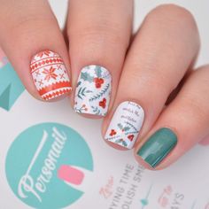 Get ready to sleigh the holiday season with these stunning shiny Christmas nail designs! From glittery reds to sparkling greens, these festive nails will add the perfect touch to your holiday look. #HolidayNails #ChristmasNails #NailArt #FestiveFingers #SparklingSeason #GlitterGoals #NailInspo #WinterWonderland #NailDesigns #HolidayGlam Christmassy Nails, Reindeer Candy Canes, Christmas Nail Polish, Reindeer Candy, Buff Nails, Orange Stick, Cute Christmas Nails, Winter Nail Art, Winter Nail Designs