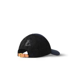 LOUIS VUITTON® - Monogram Mesh Baseball Cap - Black Louis Vuitton Baseball Cap, Louis Vuitton Bonnet, Luxury Black Classic Baseball Cap, Luxury Black Six-panel Baseball Cap, Cap Collection, Louis Vuitton Cap, Louis Vuitton Official, Men's Collection, Leather Belt