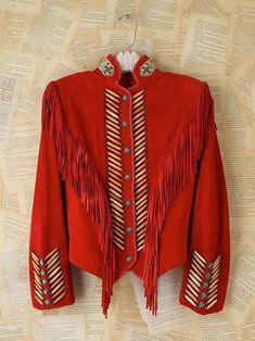 Native American Jackets, Beaded Jacket, Western Women, Cowgirl Chic, Woman Style, Women Jacket, Fringe Jacket, Biker Leather, Native American Fashion