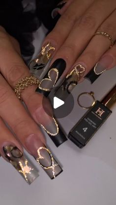 Honey Phan on Instagram: "This color combo though. Ready for hearts nail art guys??? 
Sparkly Disco Gel gold ✨
Using @honeysnailsecret Disco Gel and all other products (link in bio) to shop 
#nails #naildesigns #nailtutorial #nailart #nailvideos #nailtrend #prettynails #nailviral #nails #bestnails2025 #valentines #valentinesnails #valentinespecial #pinknails #viralnails"