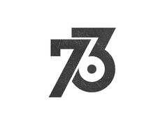 the number 75 is shown in black and white