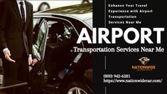 an airport transportation service near me advertisement