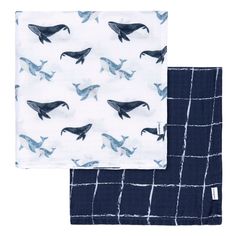 2-Pack Baby Boys Coastal Calm Muslin Blanket Whale Blanket, Coastal Calm, Baby Learning Toys, Baby Size Chart, Muslin Baby Blankets, Whale Pattern, Muslin Blanket, Crib Toys, Muslin Swaddle Blanket