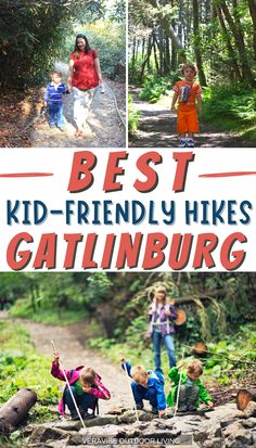 the best kid - friendly hikes in gatlinburg