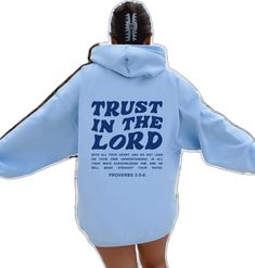 Blue Long Sleeve Hoodie With Text Print, Oversized Inspirational Letter Print Sweatshirt, Inspirational Oversized Sweatshirt With Letter Print, Inspirational Oversized Letter Print Sweatshirt, Inspirational Hooded Hoodie With Letter Print, Inspirational Long Sleeve Relaxed Fit Hoodie, Inspirational Letter Print Relaxed Fit Hoodie, Inspirational Letter Print Relaxed Hoodie, Inspirational Graphic Print Hoodie For Streetwear