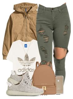 "Untitled #531" by b-elkstone ❤ liked on Polyvore featuring H&M, adidas Originals, MICHAEL Michael Kors and Gucci Looks Adidas, Adidas Outfit Women, Cooler Look, School Looks, Outfit Women, Winter Mode, Dope Outfits