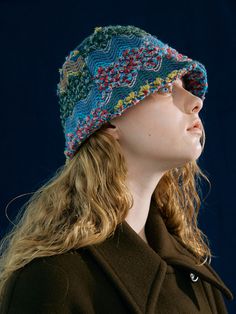 Editor's NotesPOESIEDAME's hat is designed to portray the condolence and empathy of one's soul.- Eye-catching multicolor and multi-pattern patches detail- Soft and unique fabric- Classic and minimal styleMeasurements(in.)- Size: One size.- Head Girth: 22.83in. ~ 23.23in.- Height: 5.51in.Composition & Care- 30% Wool, 60% Acrylic, 10% Nylon- Dry cleaning is recommended Designer- by POESIEDAME Knit Bucket Hat, Let There Be Light, Unique Fabric, Light Knit, Multi Pattern, Bucket Hat, Let It Be, Wool, Knitting