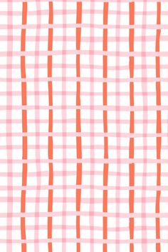 an orange and white checkered fabric pattern